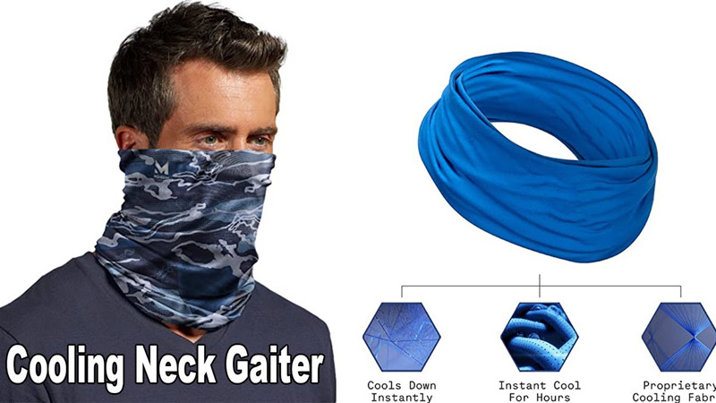 How to customize a cooling neck gaiter for sports teams and outdoor workers in Australia?