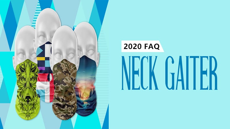 2020 Custom Printed Neck Gaiters FAQ-How to design neck warmer for free?