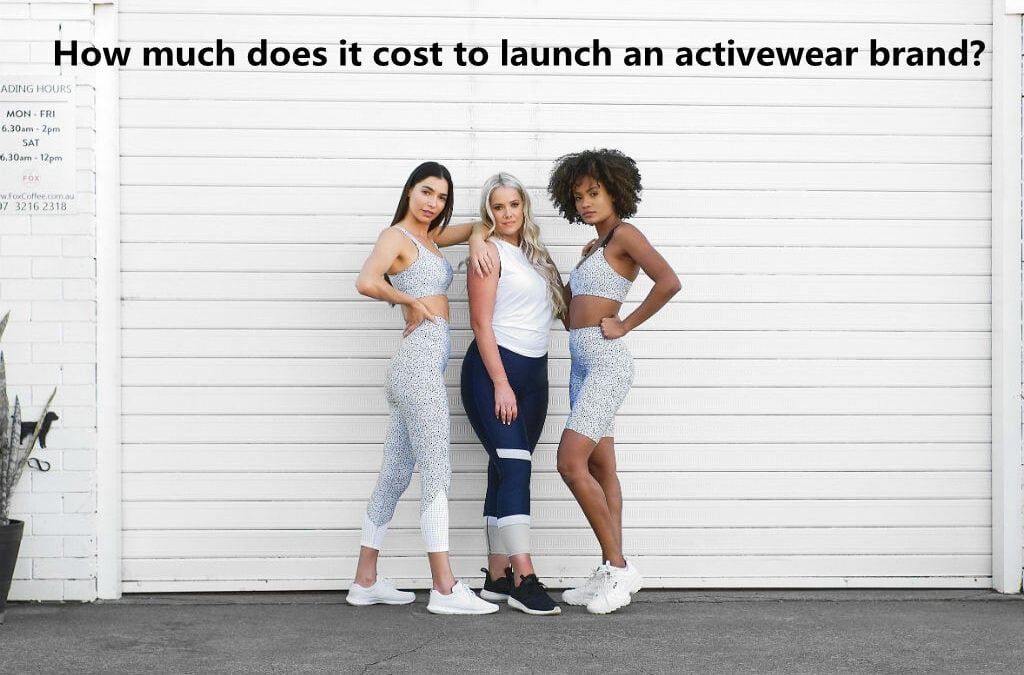 How much does it cost to launch an activewear brand like Gymshark in the UK?