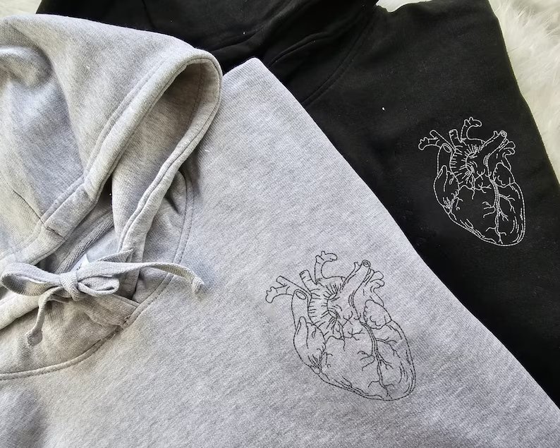 embroidered hoodie custom berunwear