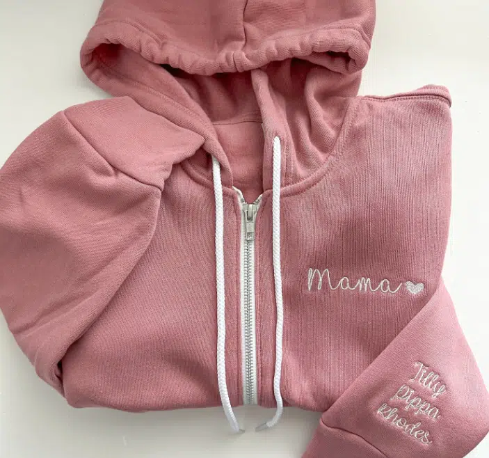 Step-by-Step Guide To Ordering Custom Embroidered Zip Up Hoodies