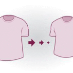 How to shrink a cotton t shirt to its best fit?
